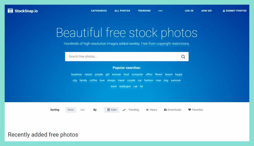 StockSnap.io 免費圖庫