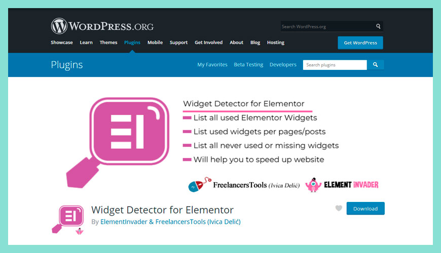 什麼是 Widget Detector for Elementor？
