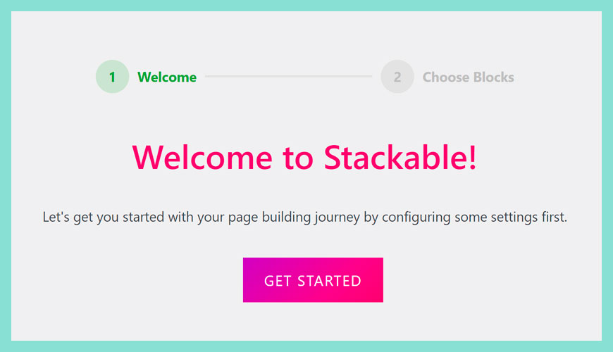 開始使用 Stackable 免費版 | 歡迎頁