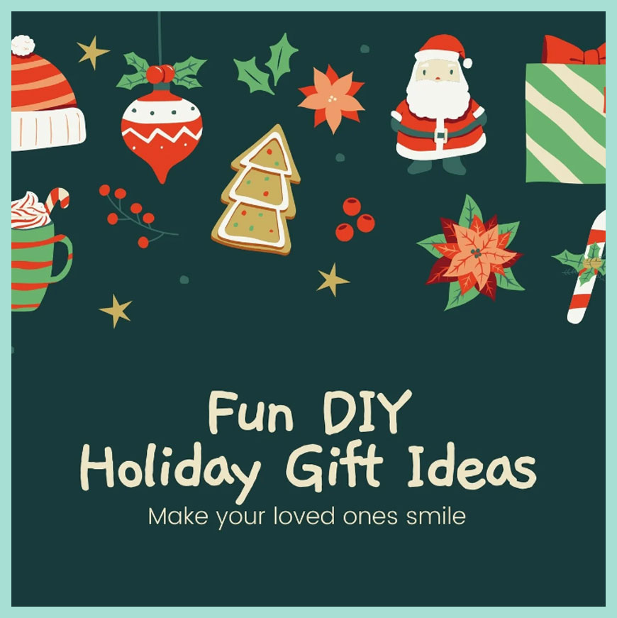 圖片包含：聖誕老人，聖誕帽、聖誕花、薑餅樹、禮物和裝飾